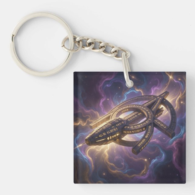 Stellar Path – Journey Through the Universe´14 Key Ring (Front)