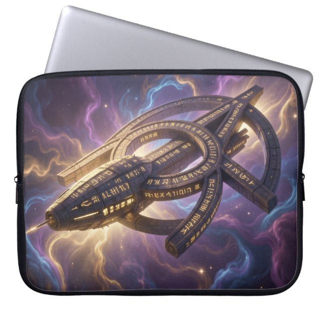 Stellar Path – Journey Through the Universe´14 Laptop Sleeve (Front)