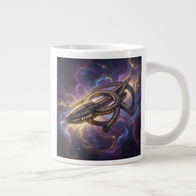 Stellar Path – Journey Through the Universe´14 Large Coffee Mug (Right)