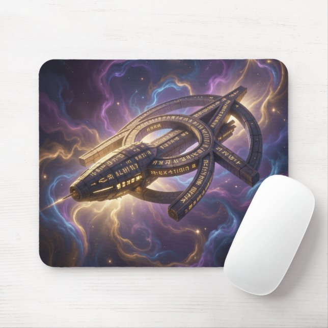 Stellar Path – Journey Through the Universe´14 Mouse Pad (With Mouse)