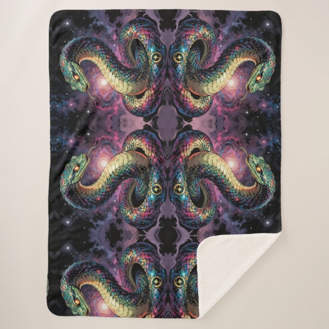 Stellar Path – Journey Through the Universe´2 Sherpa Blanket (Front)