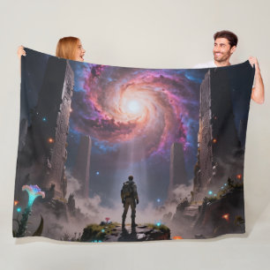 Stellar Path – Journey Through the Universe´3 Fleece Blanket