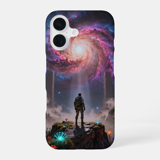 Stellar Path – Journey Through the Universe´3 iPhone 16 Case (Back)