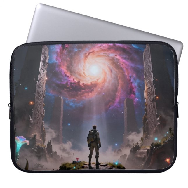 Stellar Path – Journey Through the Universe´3 Laptop Sleeve (Front)