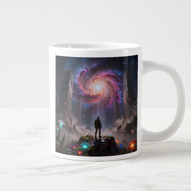 Stellar Path – Journey Through the Universe´3 Large Coffee Mug (Right)