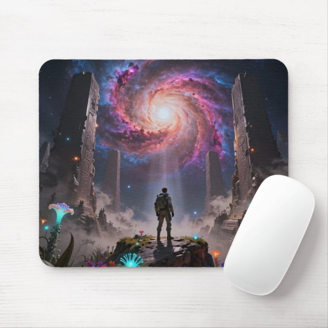 Stellar Path – Journey Through the Universe´3 Mouse Pad (With Mouse)