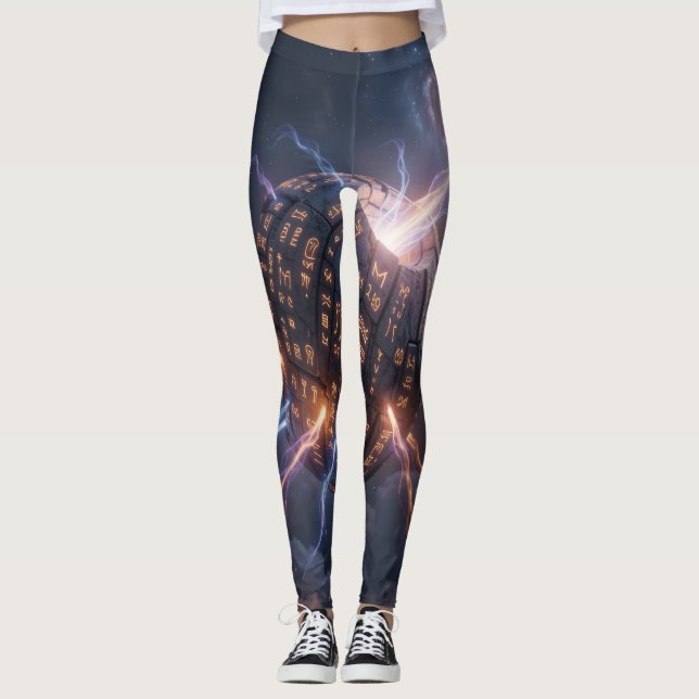 Stellar Path – Journey Through the Universe´4 Leggings (Front)