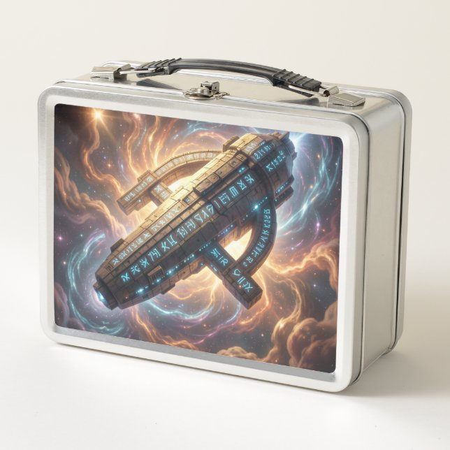 Stellar Path – Journey Through the Universe´5 Metal Lunch Box (Front)