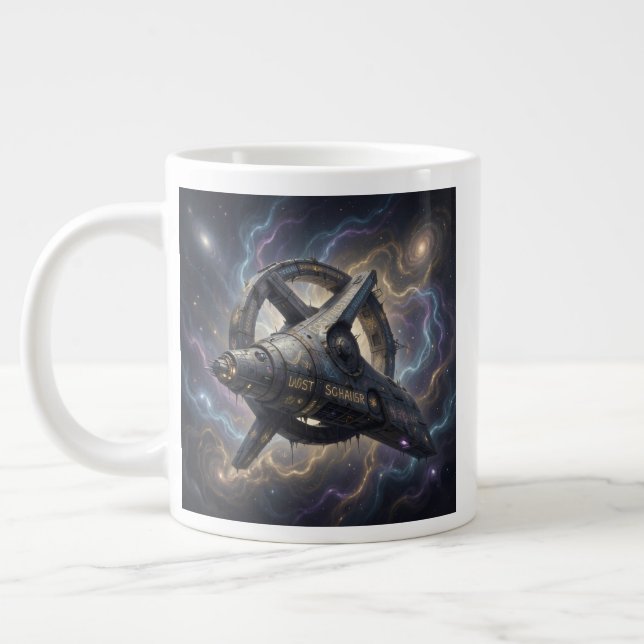 Stellar Path – Journey Through the Universe´7 Large Coffee Mug (Left)