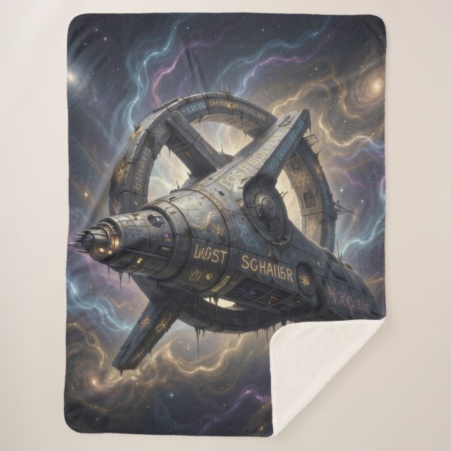 Stellar Path – Journey Through the Universe´7 Sherpa Blanket (Front)