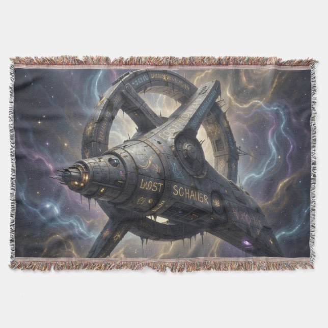 Stellar Path – Journey Through the Universe´7 Throw Blanket (Front)