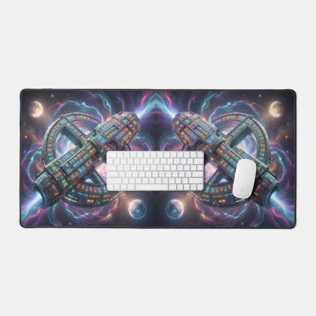 Stellar Path – Journey Through the Universe´8 Desk Mat (Keyboard & Mouse)
