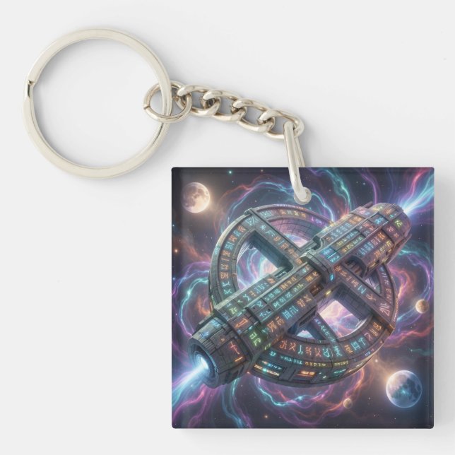 Stellar Path – Journey Through the Universe´8 Key Ring (Front)
