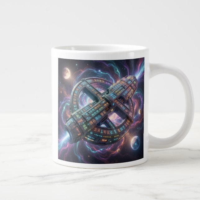 Stellar Path – Journey Through the Universe´8 Large Coffee Mug (Right)