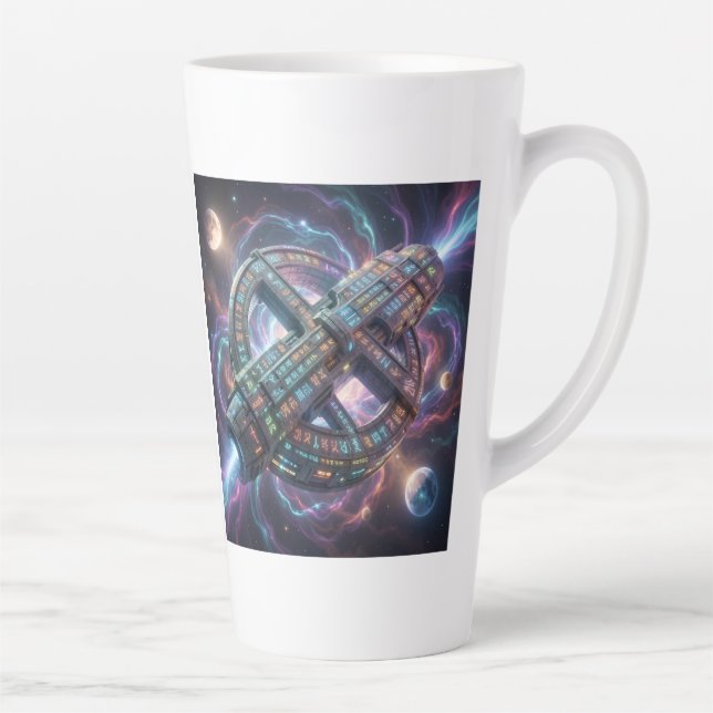 Stellar Path – Journey Through the Universe´8 Latte Mug (Right)