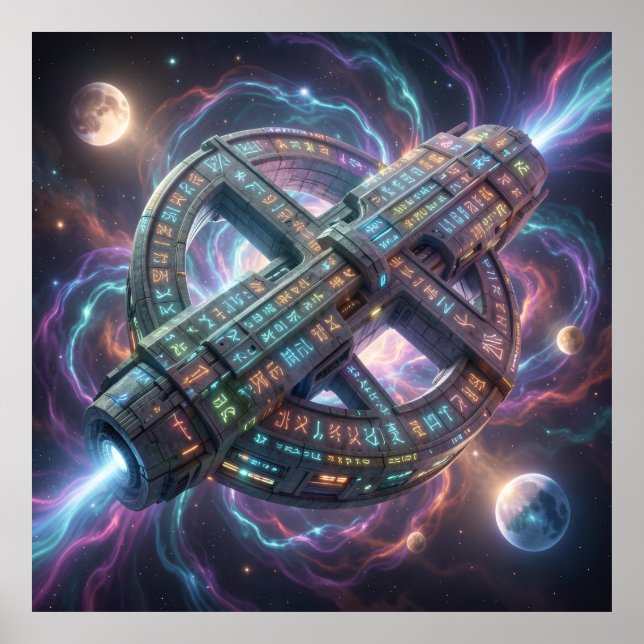 Stellar Path – Journey Through the Universe´8 Poster (Front)