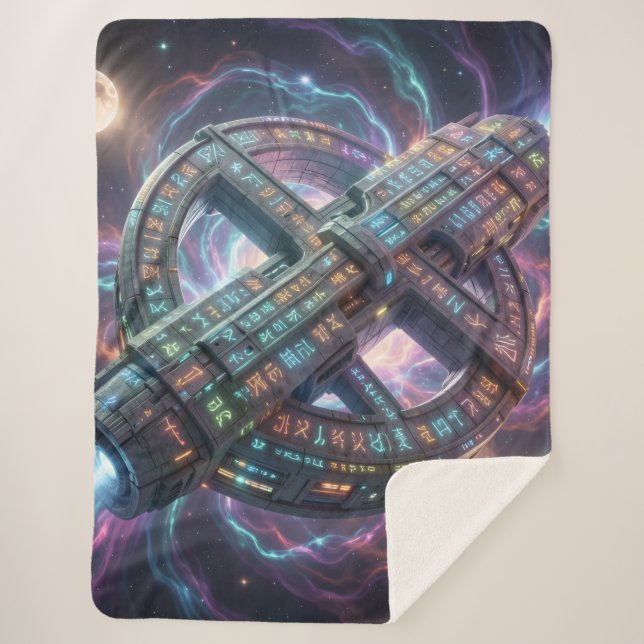 Stellar Path – Journey Through the Universe´8 Sherpa Blanket (Front)