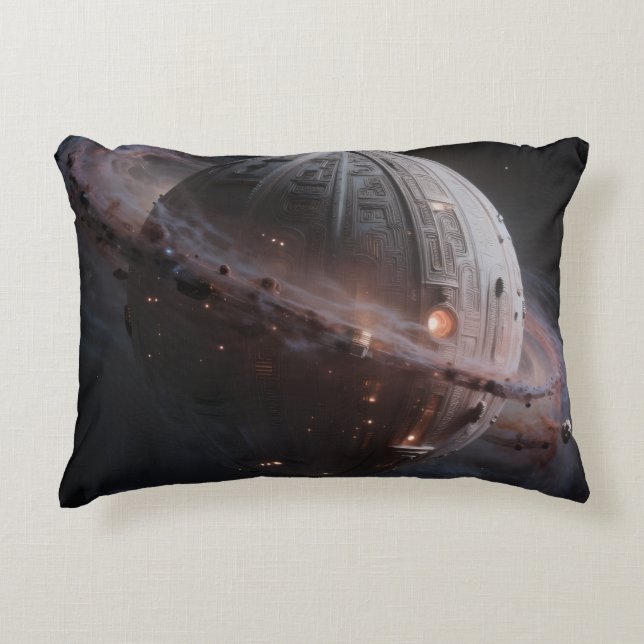 Stellar Path – Journey Through the Universe Decorative Cushion (Front)