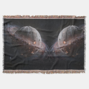 Stellar Path – Journey Through the Universe Throw Blanket