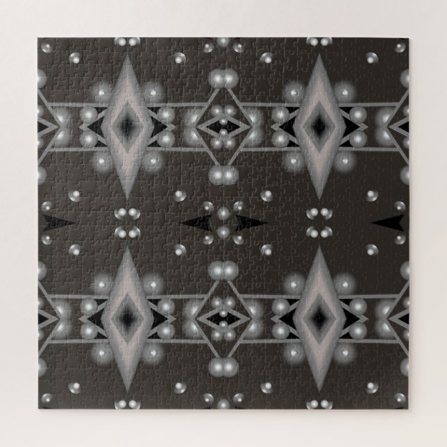 Stellar Performance Modern Abstract Art Design Jigsaw Puzzle (Vertical)