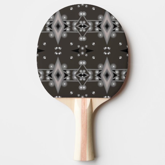 Stellar Performance Modern Abstract Art Design  Ping Pong Paddle (Front)