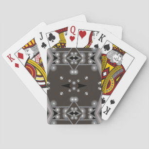 Stellar Performance Modern Abstract Art Design Playing Cards