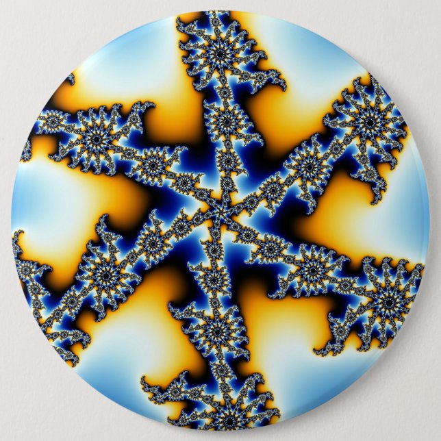 Stellar Snowflake Buttons (Front)