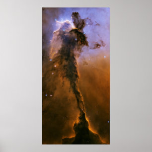 Stellar Spire in the Eagle Nebula Poster