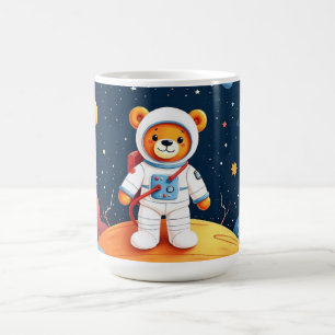 Stellar Teddy Figurine Vibes Coffee Mug