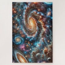 "Stellar Veil" -- Jigsaw Puzzle