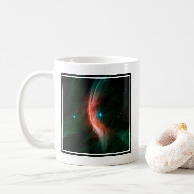 Stellar Winds Flow Out From Zeta Ophiuchi. Coffee Mug (With Donut)