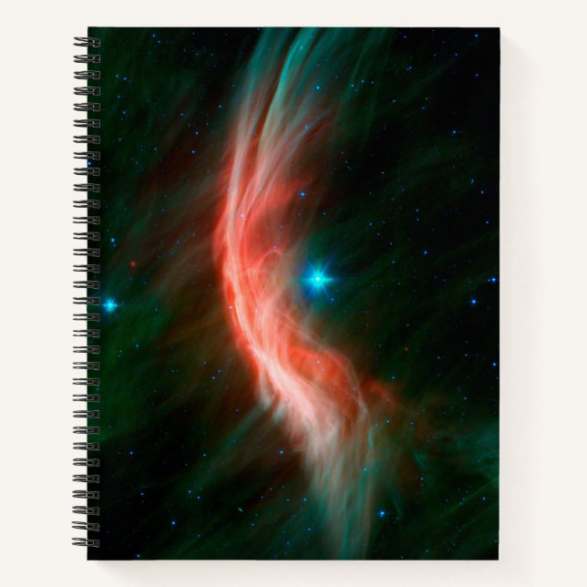 Stellar Winds Flow Out From Zeta Ophiuchi. Notebook (Front)