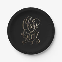 Stellar Year EDITABLE COLOR Graduation Plates