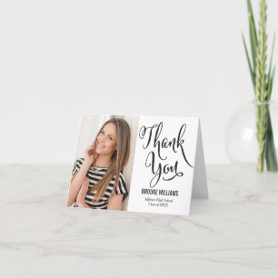 Stellar Year EDITABLE COLOR Thank You Card