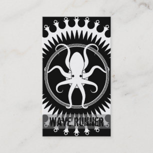 StellaRoot Octopus Cracken Pattern Business Card