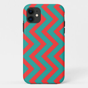 StellaRoot Preppy rosa Zickzack Girly Zickzack iPhone 11 Case