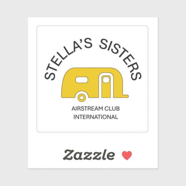 Stella's Sisters Extra Small Square Vinyl Sticker (Sheet)