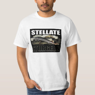 Stellate Sturgeon Collage T - with NAME T-Shirt