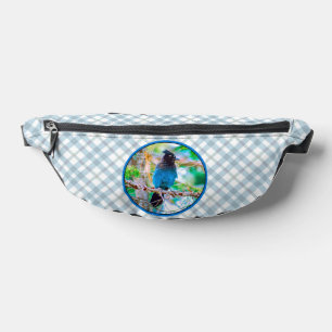 Steller's Jay in Forest Original Photograph Bum Bags