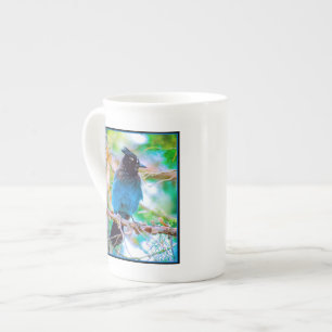 Steller's Jay - Original Photograph Bone China Mug
