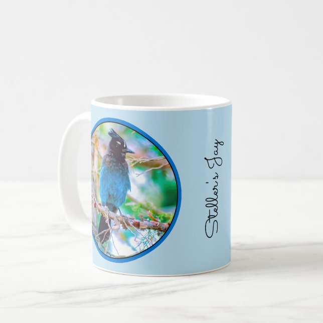 Steller's Jay - Original Photograph Coffee Mug (Front Left)