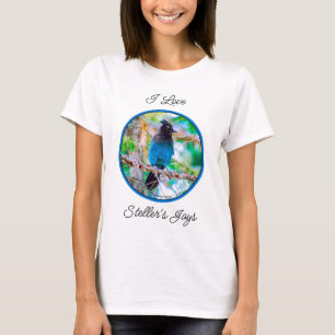 Steller's Jay - Original Photograph T-Shirt