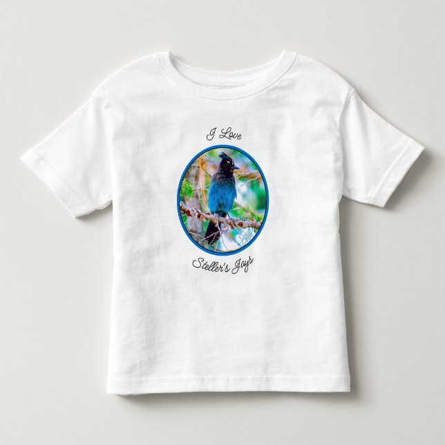 Steller's Jay - Original Photograph Toddler T-Shirt (Front)