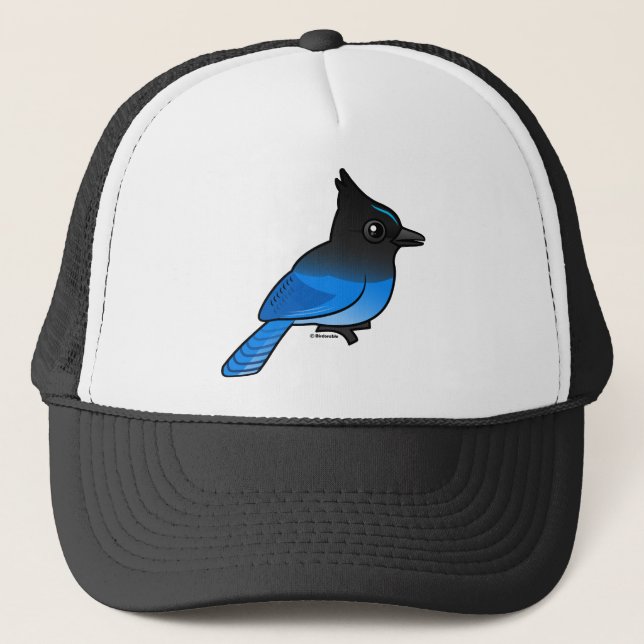 Steller's Jay Trucker Hat (Front)