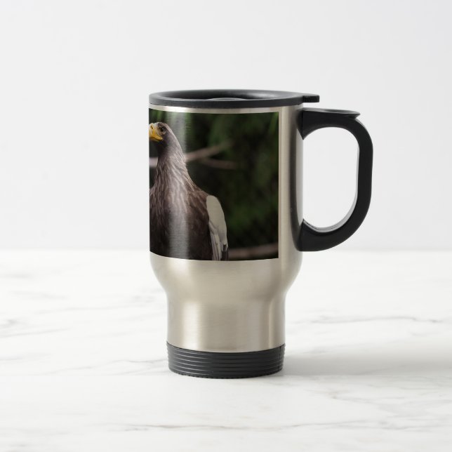 Steller's Sea Eagle Travel Mug (Right)