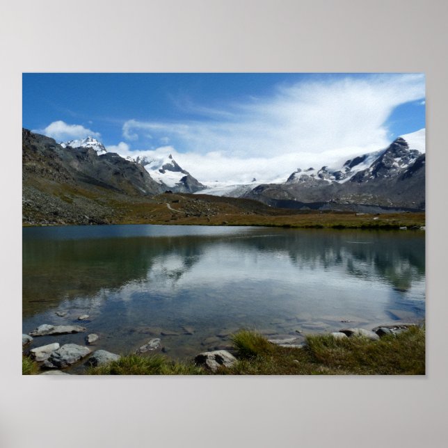 Stellisee Swiss Alps Poster