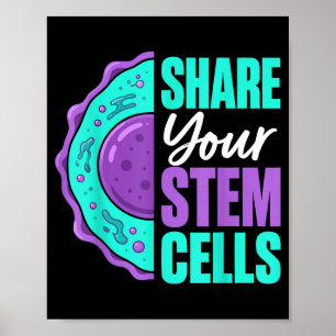 Stem cell donnor bone marrow poster