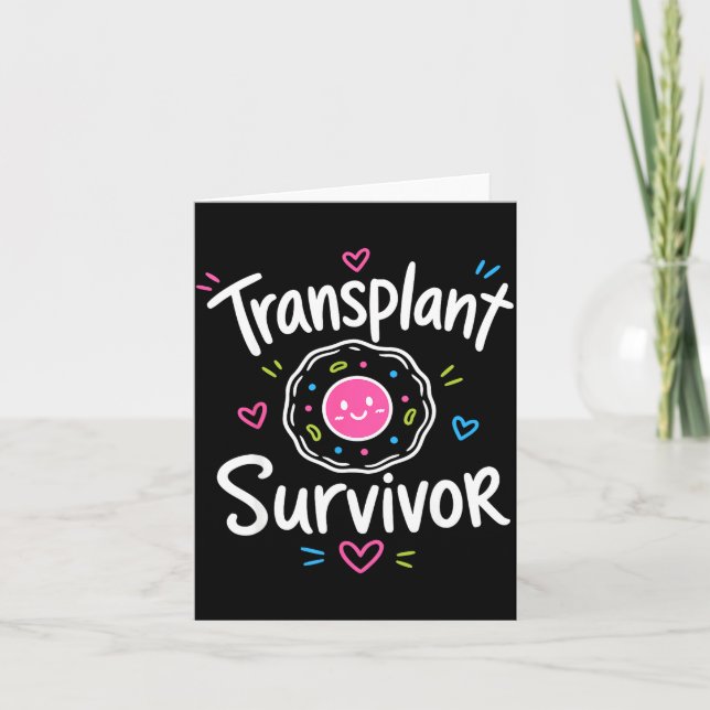 Stem cell transplant survivor  card (Front)