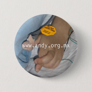 Stem Cells - Fingers crossed 6 Cm Round Badge