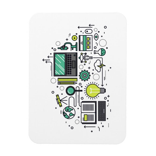 STEM CON 2020 Magnet (Vertical)